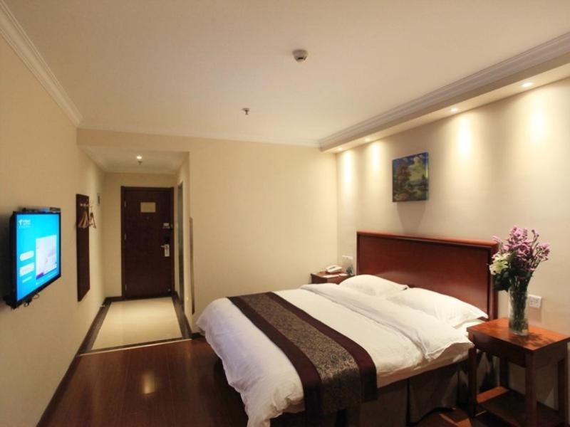 Greentree Inn Anhui Xuancheng Jixi Guangming Palace Business Hotel Dış mekan fotoğraf