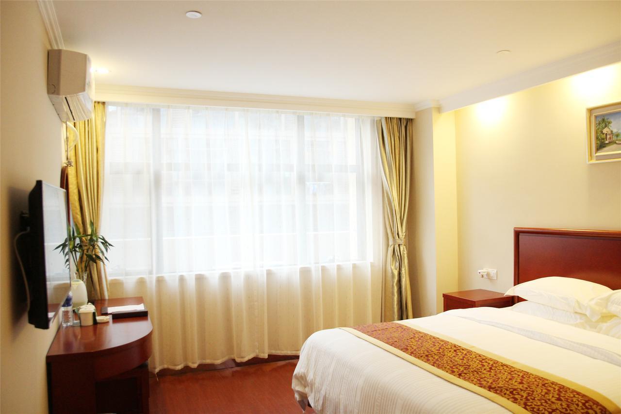 Greentree Inn Anhui Xuancheng Jixi Guangming Palace Business Hotel Dış mekan fotoğraf