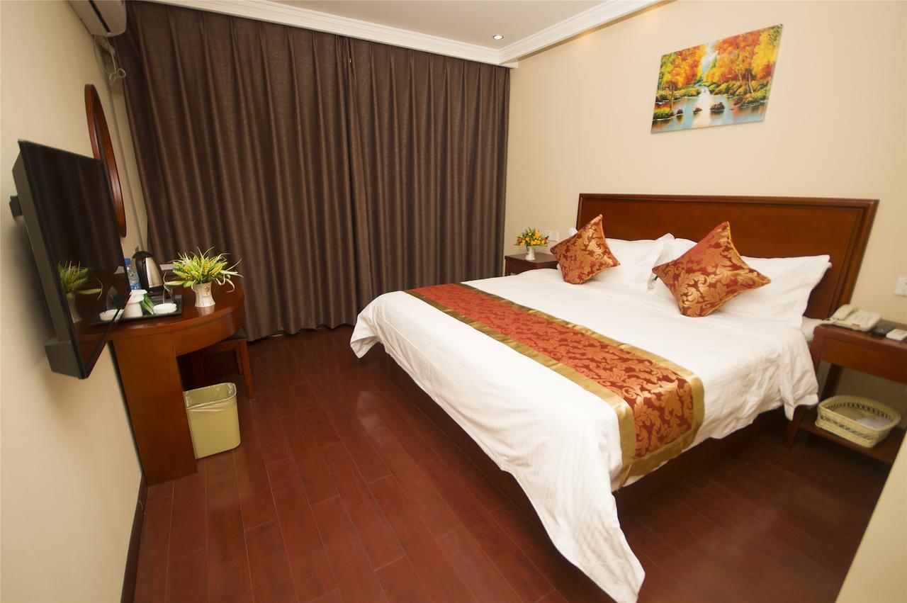 Greentree Inn Anhui Xuancheng Jixi Guangming Palace Business Hotel Dış mekan fotoğraf